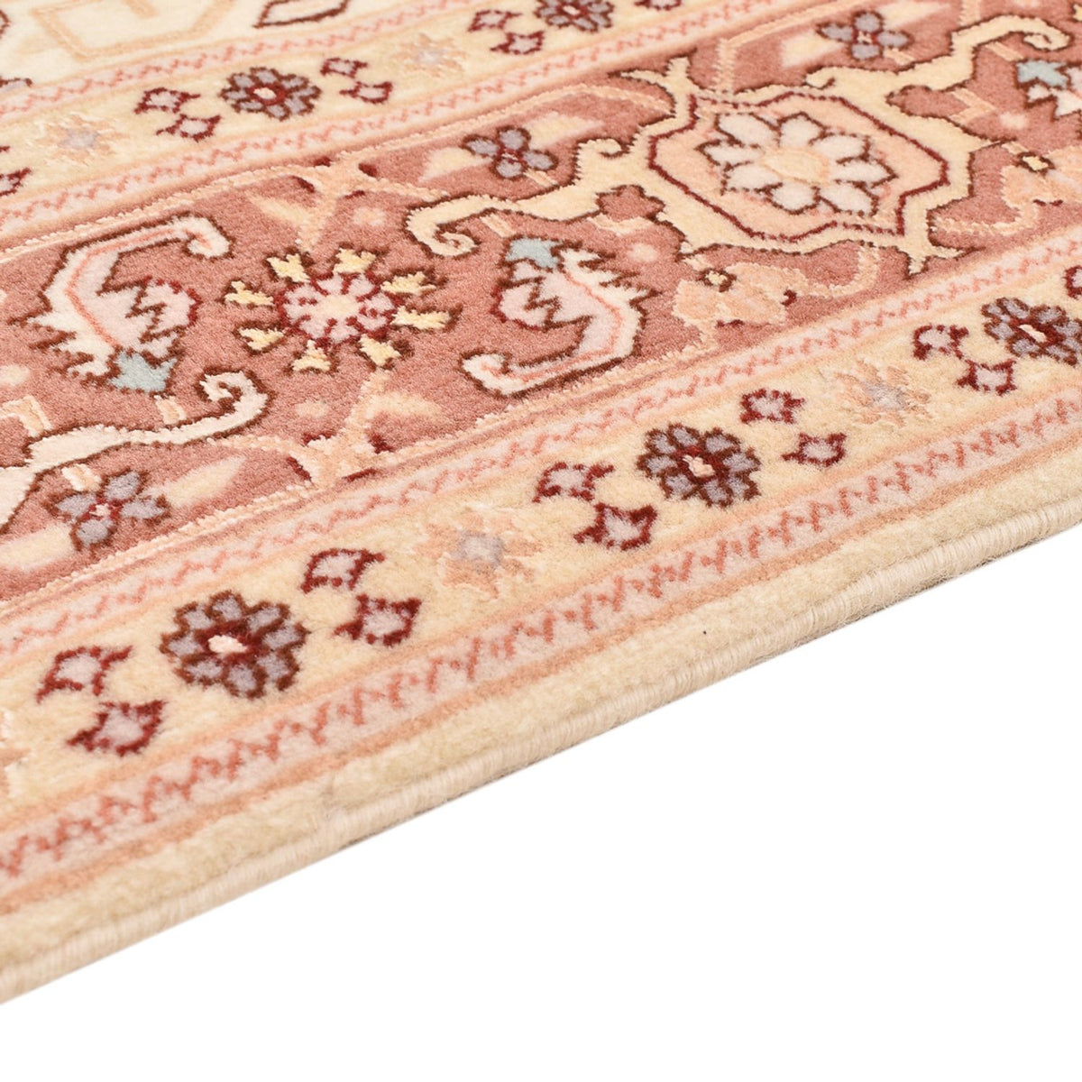 Alfombra Persa - Tabriz - Real - 153 x 100 cm - beige claro