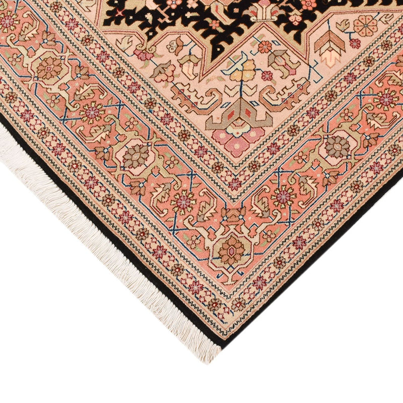 Alfombra Persa - Tabriz - Real - 166 x 100 cm - azul oscuro