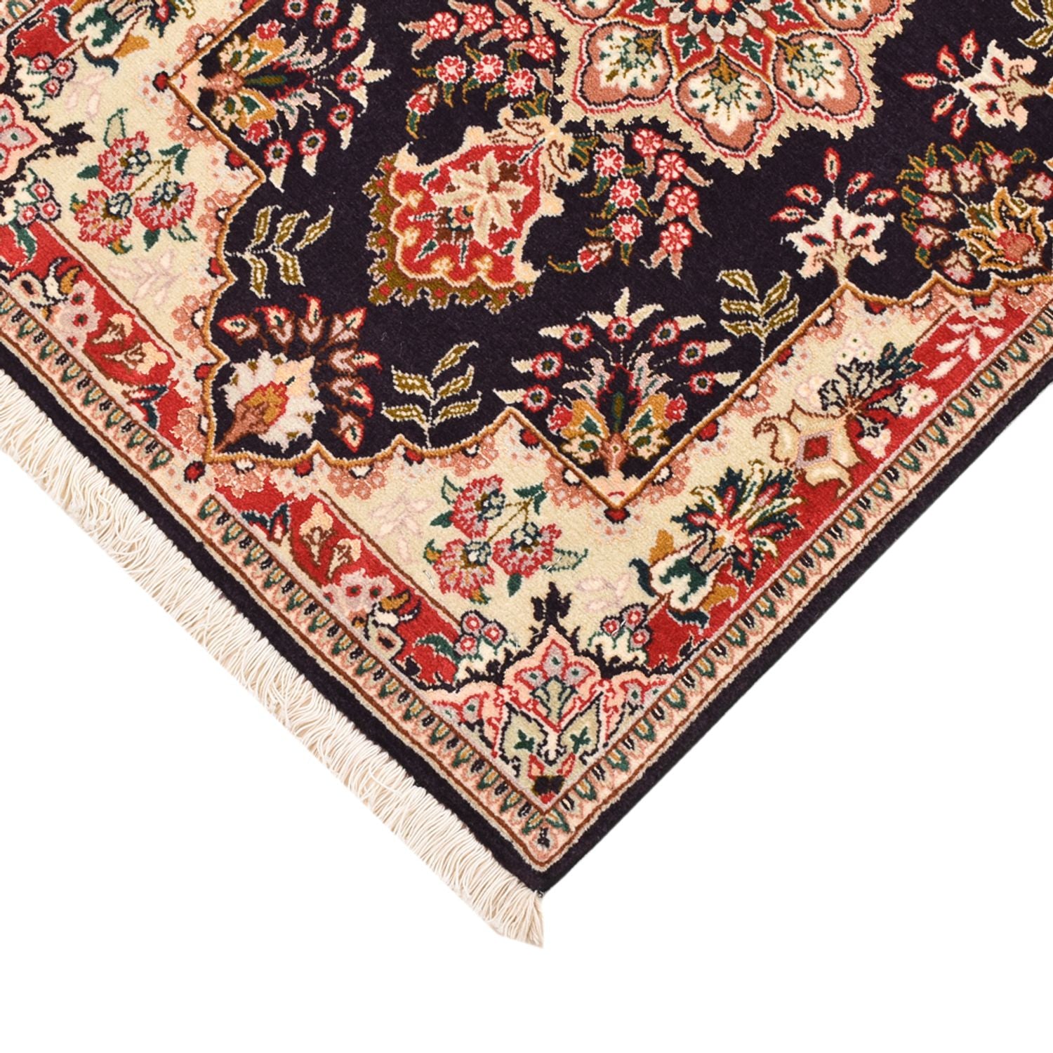Alfombra Persa - Tabriz - Real - 89 x 60 cm - multicolor