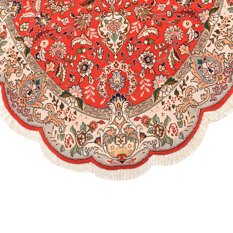 Alfombra Persa - Tabriz - Real - 205 x 130 cm - rojo