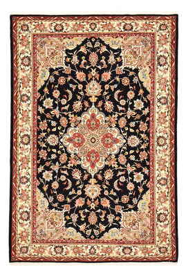 Alfombra Persa - Tabriz - Real - 203 x 142 cm - rojo oscuro
