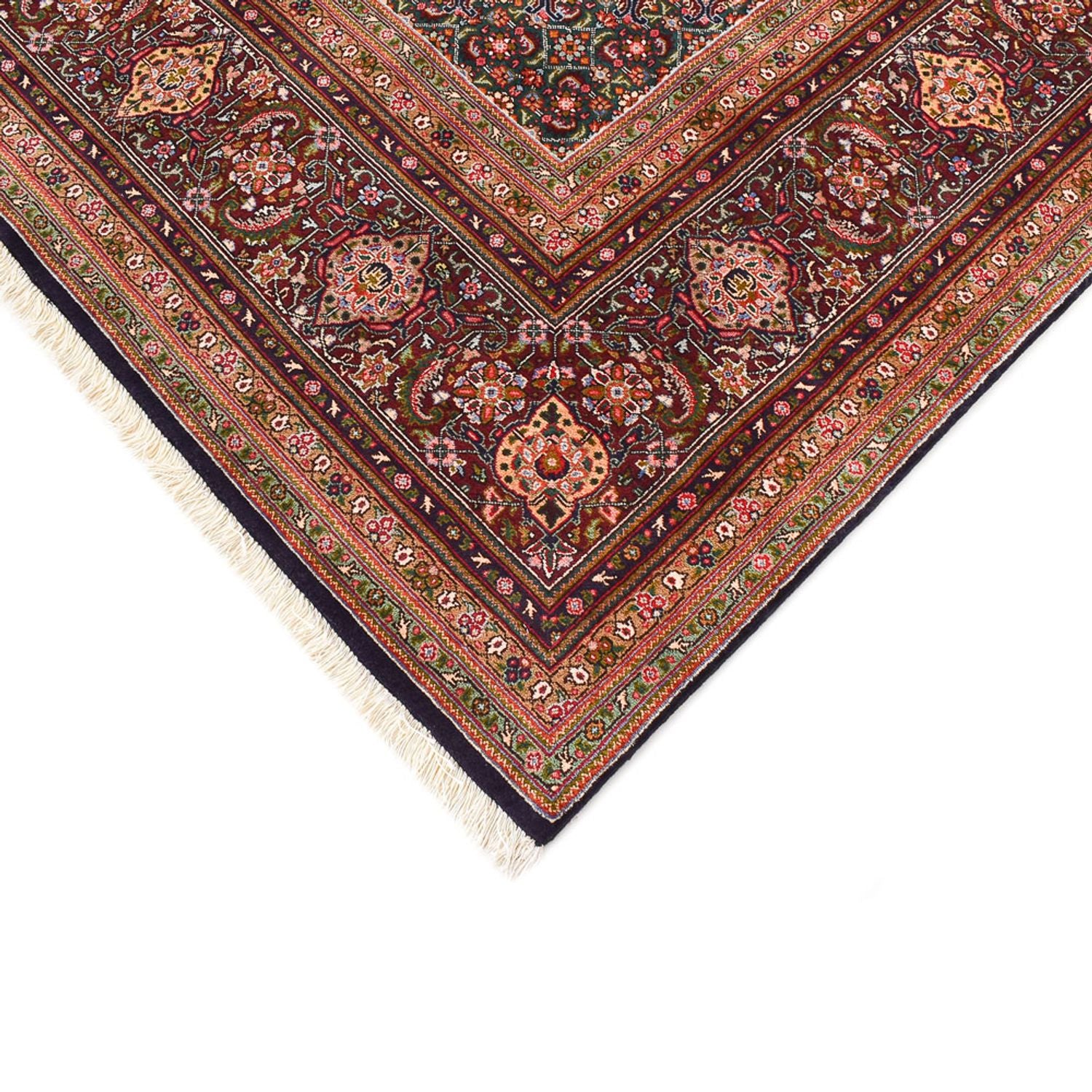 Alfombra Persa - Tabriz - Real - 402 x 303 cm - beige oscuro