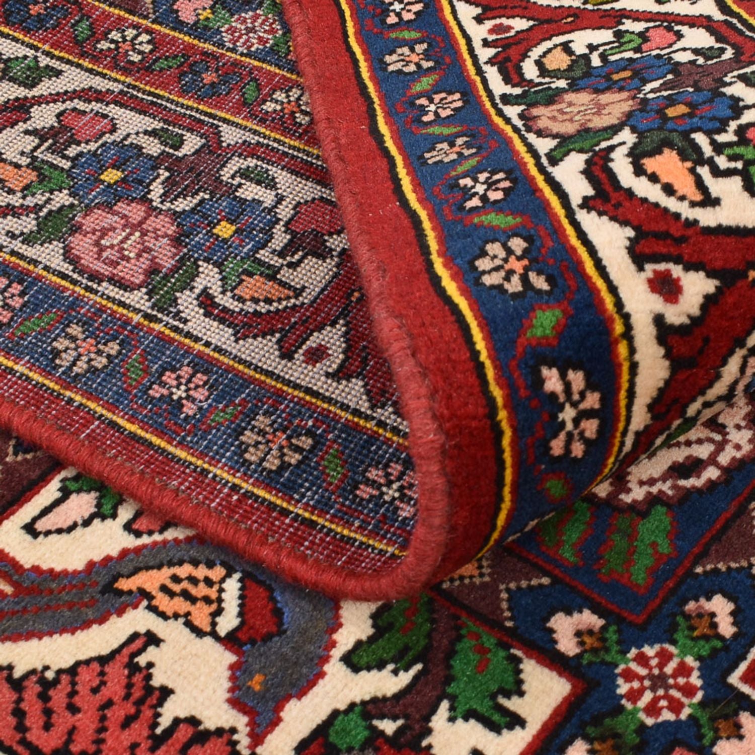 Alfombra persa - Nómada - 200 x 133 cm - multicolor