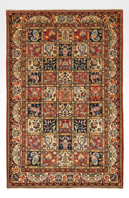 Alfombra persa - Nómada - 237 x 158 cm - multicolor