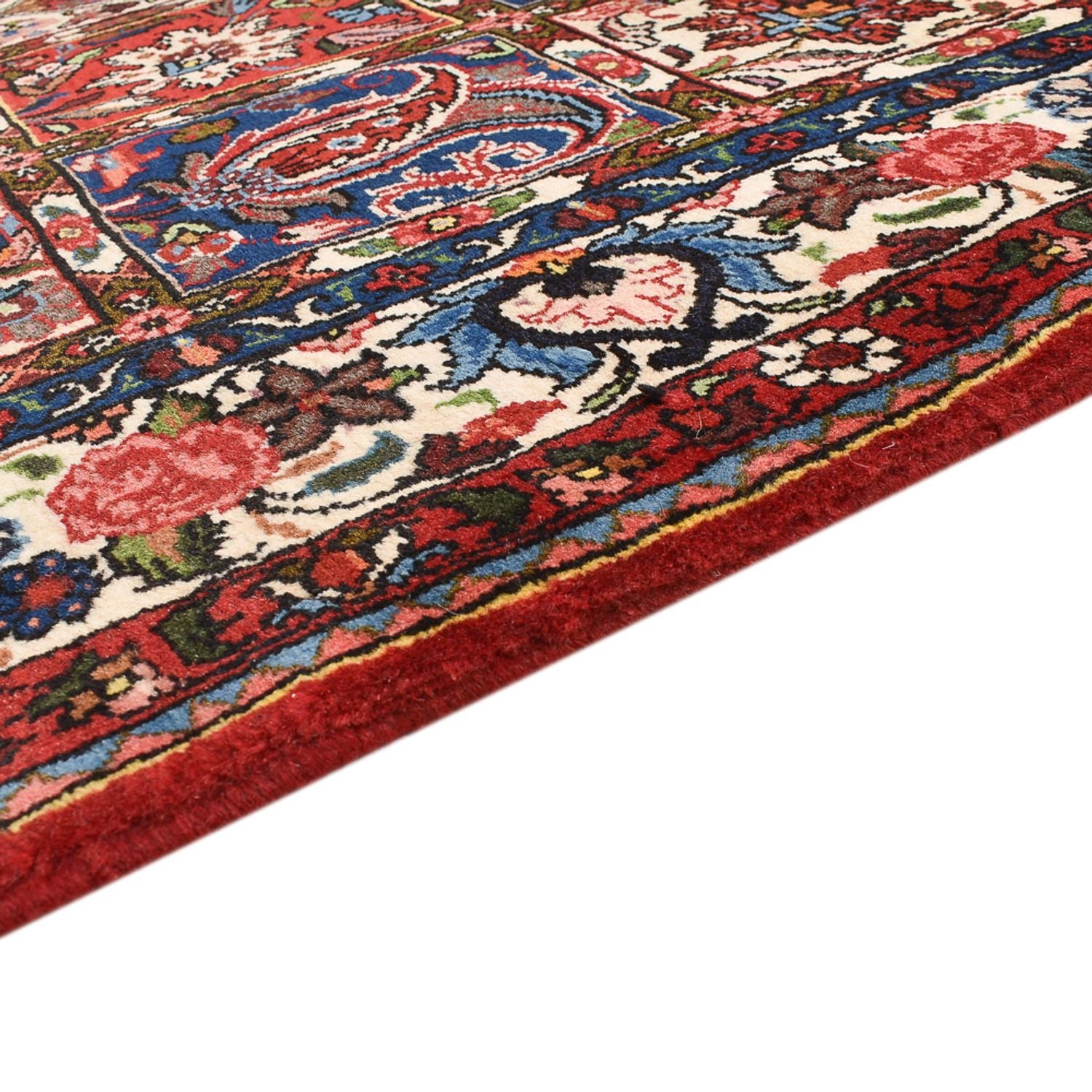 Alfombra persa - Nómada - 196 x 133 cm - multicolor