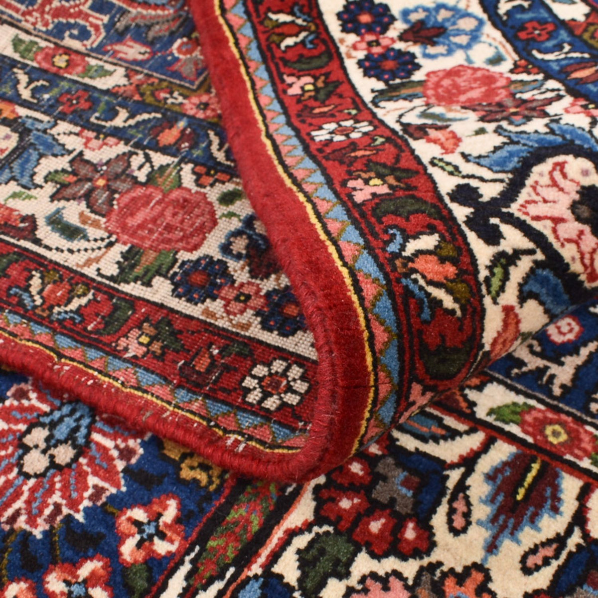 Alfombra persa - Nómada - 196 x 133 cm - multicolor