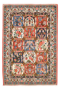 Alfombra persa - Nómada - 200 x 138 cm - multicolor