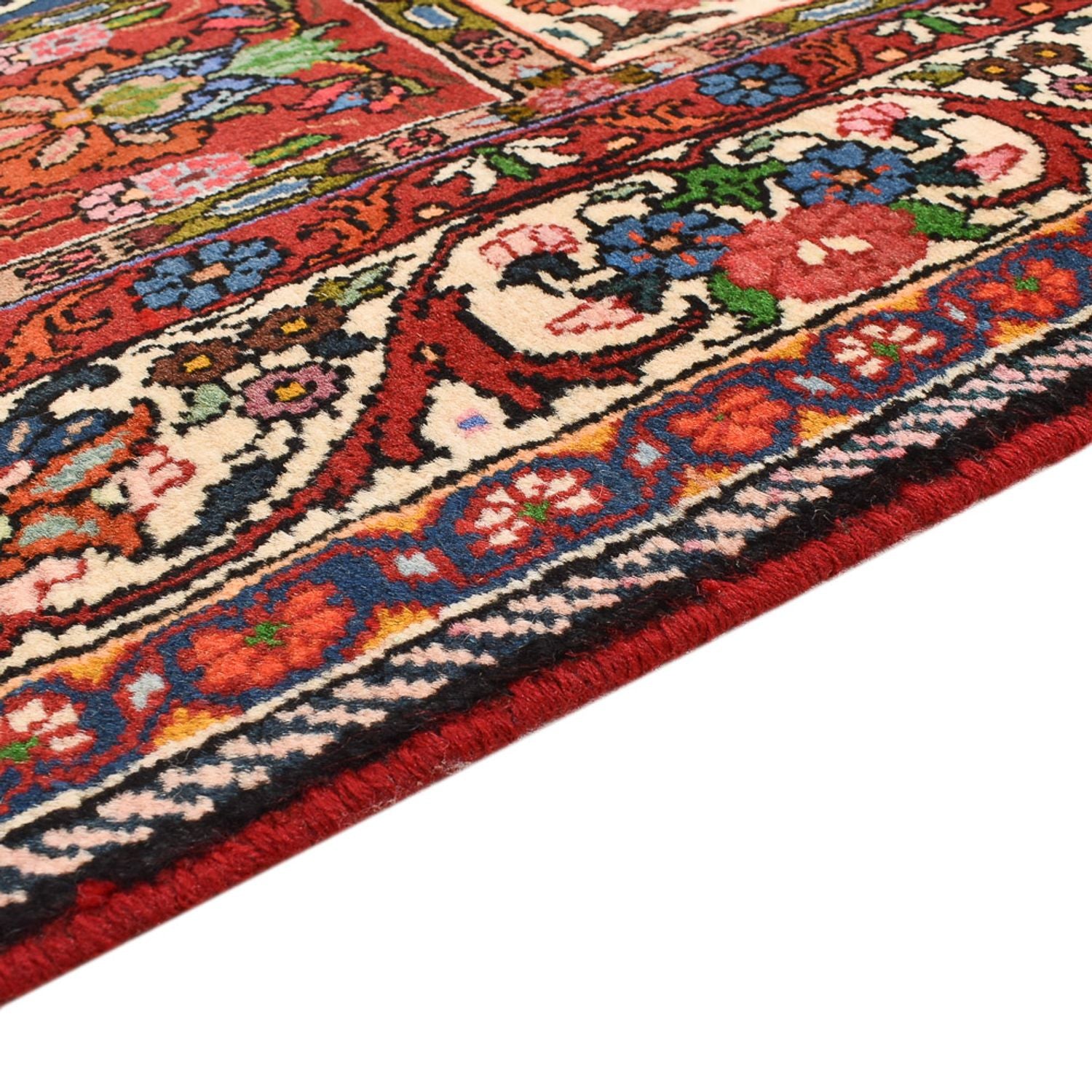Alfombra persa - Nómada - 202 x 128 cm - multicolor