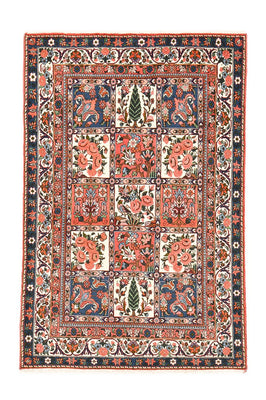 Alfombra persa - Nómada - 197 x 135 cm - multicolor