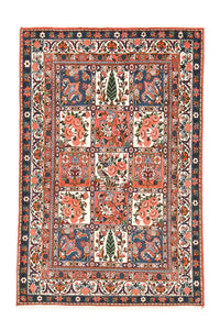 Alfombra persa - Nómada - 197 x 135 cm - multicolor