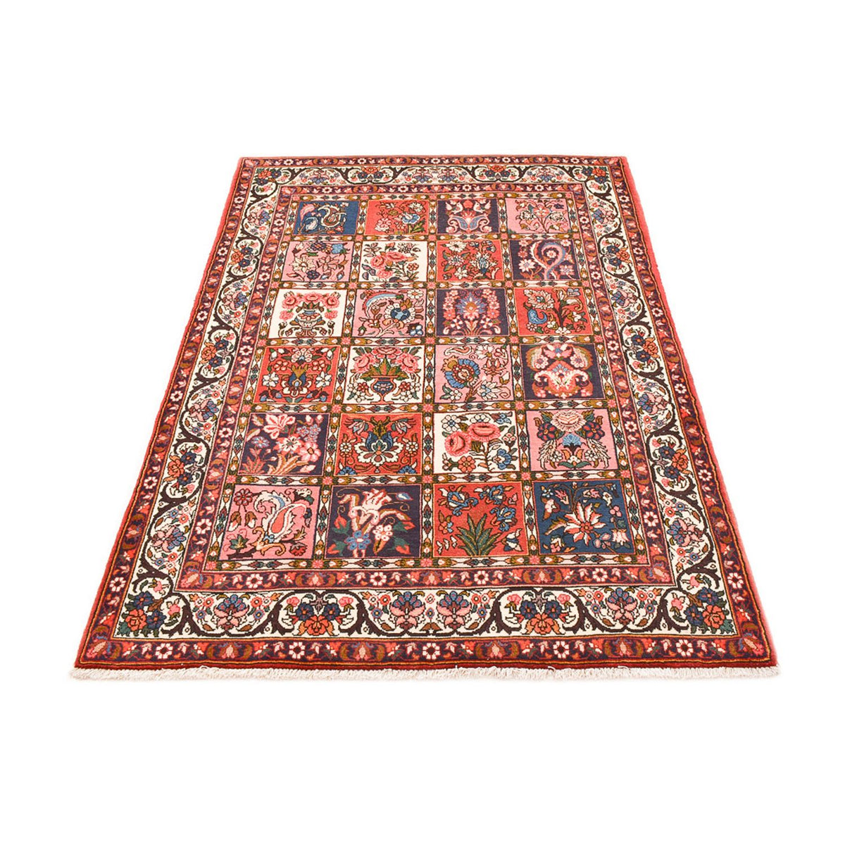 Alfombra persa - Nómada - 191 x 136 cm - multicolor