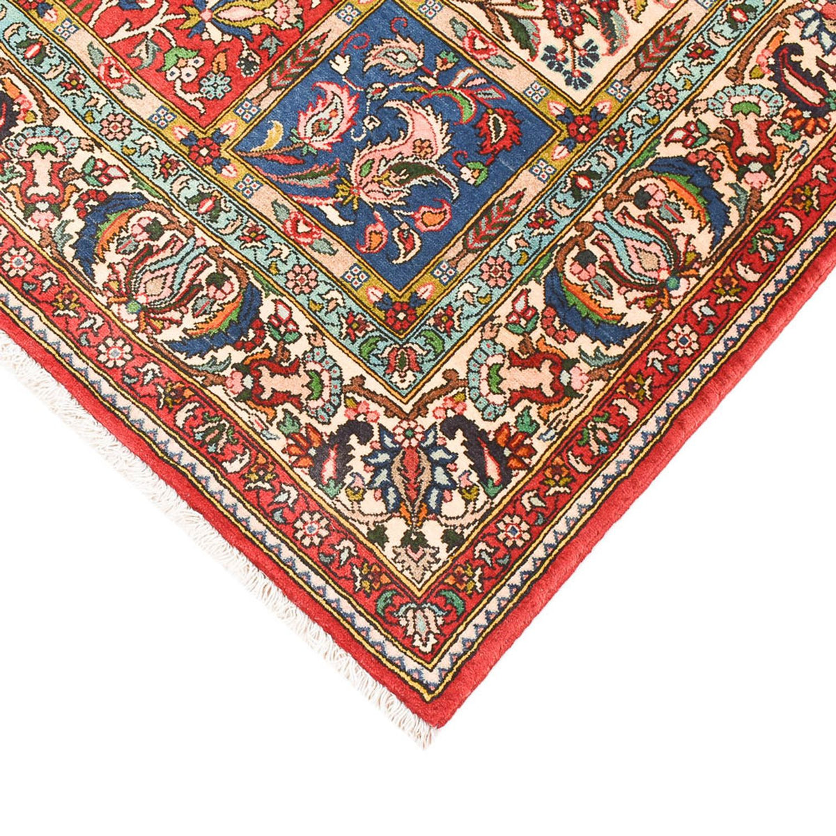 Alfombra persa - Nómada - 255 x 159 cm - multicolor