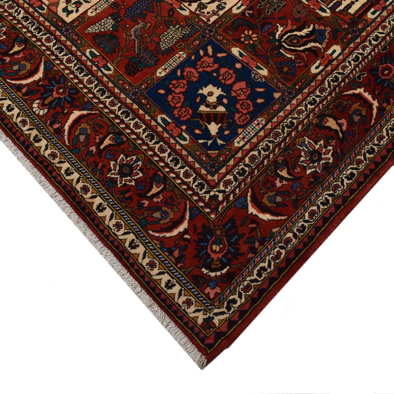 Alfombra persa - Nómada - 315 x 206 cm - multicolor