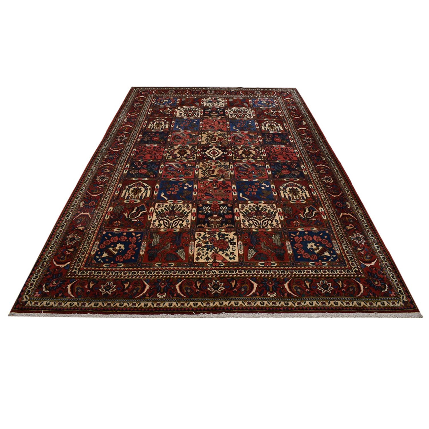 Alfombra persa - Nómada - 315 x 206 cm - multicolor