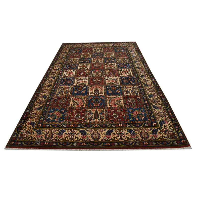Alfombra persa - Nómada - 321 x 202 cm - multicolor