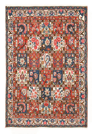 Alfombra persa - Nómada - 199 x 135 cm - multicolor