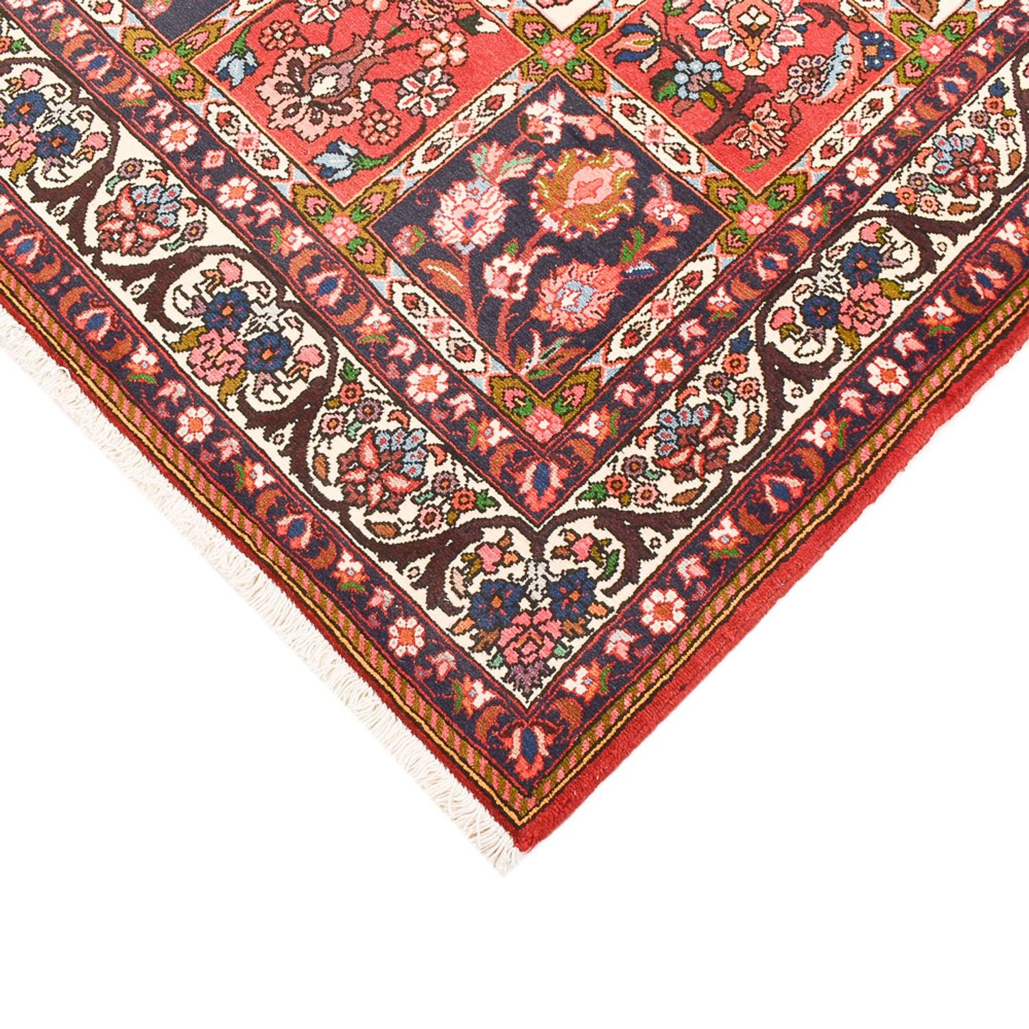 Alfombra persa - Nómada - 203 x 135 cm - multicolor