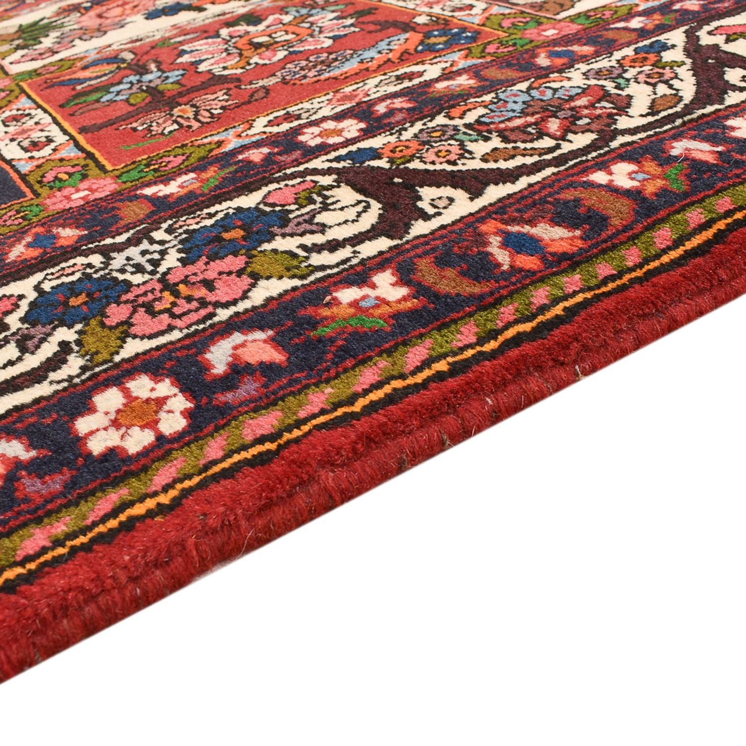 Alfombra persa - Nómada - 203 x 135 cm - multicolor