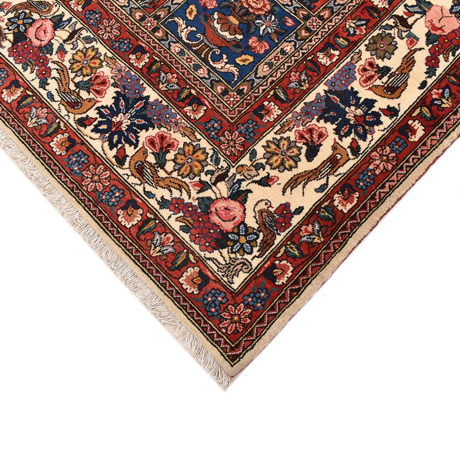 Alfombra persa - Nómada cuadrado  - 211 x 210 cm - multicolor