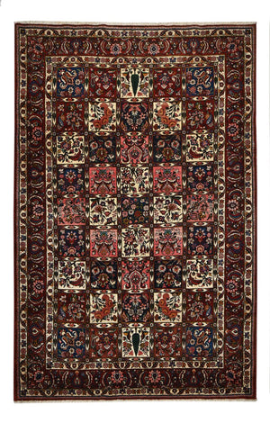 Alfombra persa - Nómada - 328 x 209 cm - multicolor