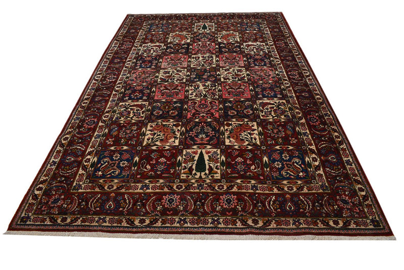 Alfombra persa - Nómada - 328 x 209 cm - multicolor