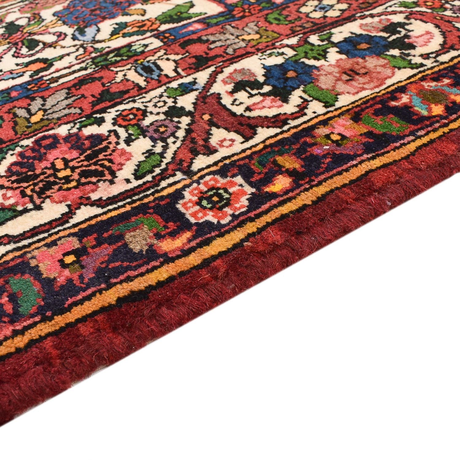 Alfombra persa - Nómada - 199 x 138 cm - multicolor