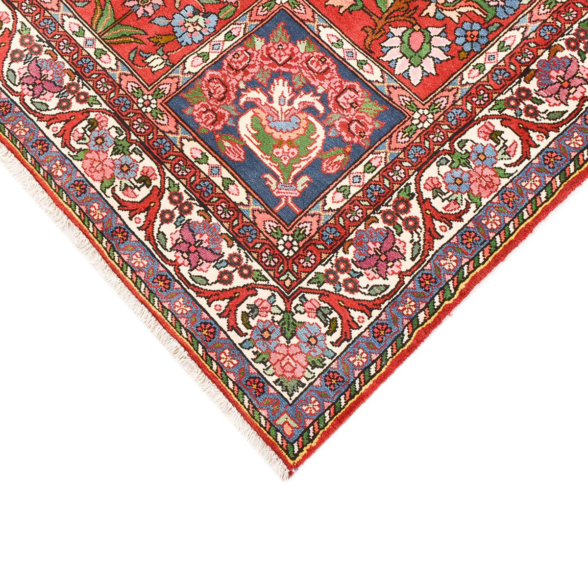 Alfombra persa - Nómada - 205 x 133 cm - multicolor