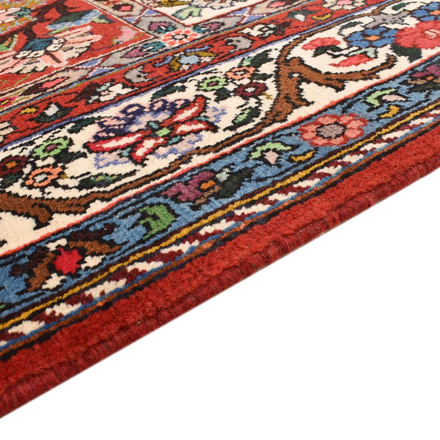 Alfombra persa - Nómada - 191 x 138 cm - multicolor