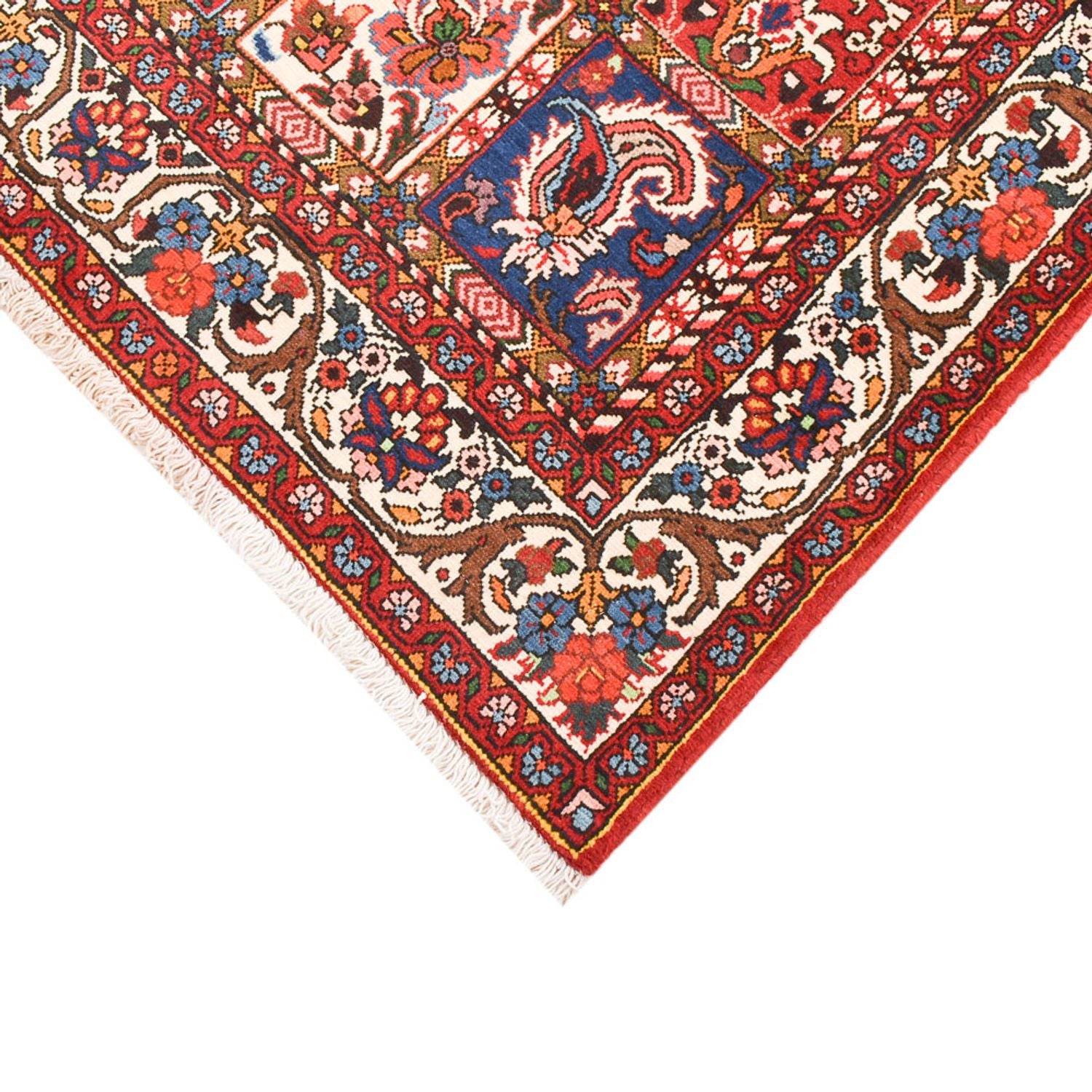 Alfombra persa - Nómada - 201 x 128 cm - rojo