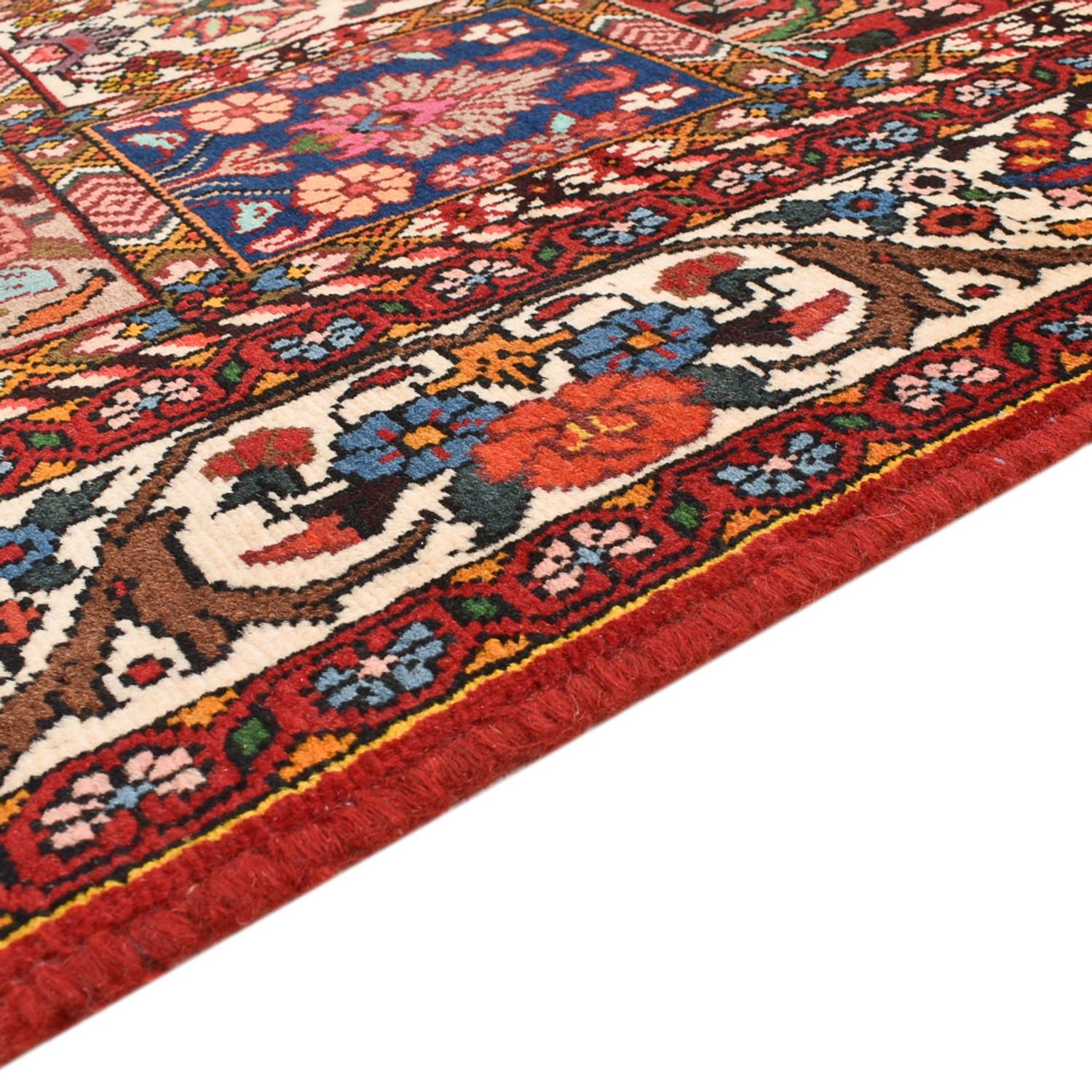 Alfombra persa - Nómada - 201 x 128 cm - rojo