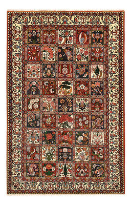 Alfombra persa - Nómada - 233 x 151 cm - multicolor