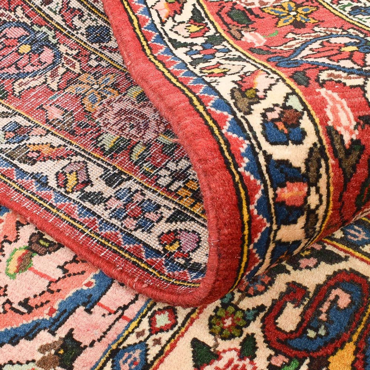 Alfombra persa - Nómada - 239 x 157 cm - multicolor