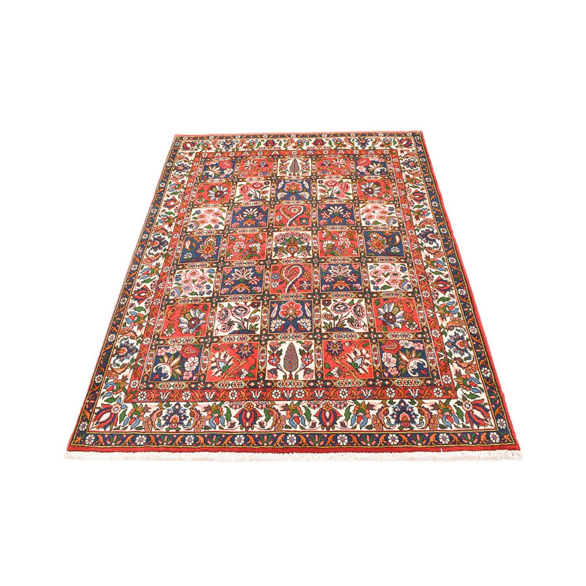 Alfombra persa - Nómada - 192 x 140 cm - multicolor
