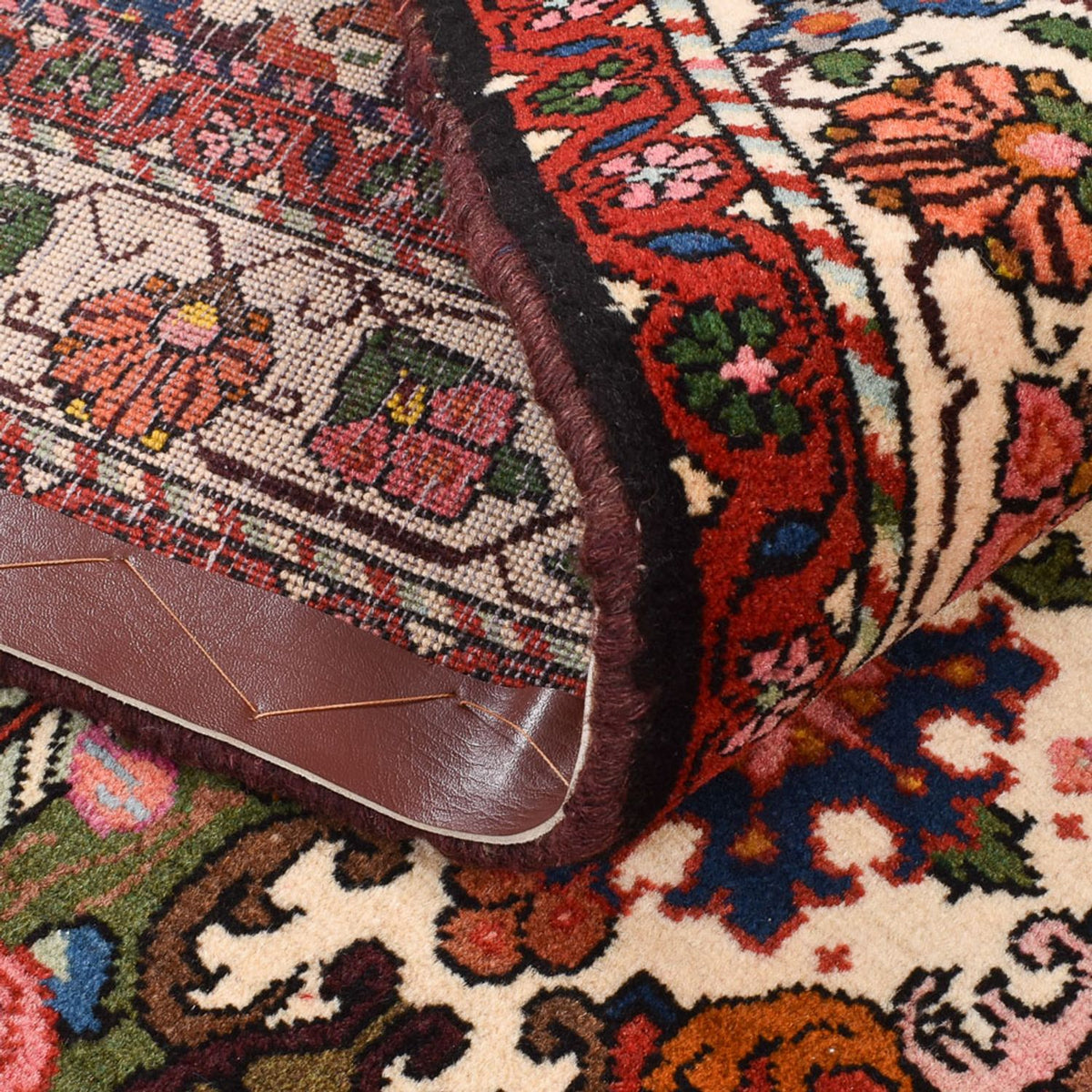 Alfombra persa - Nómada - 197 x 131 cm - multicolor