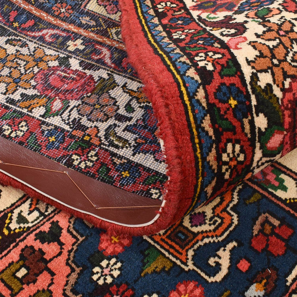 Alfombra persa - Nómada - 197 x 140 cm - multicolor