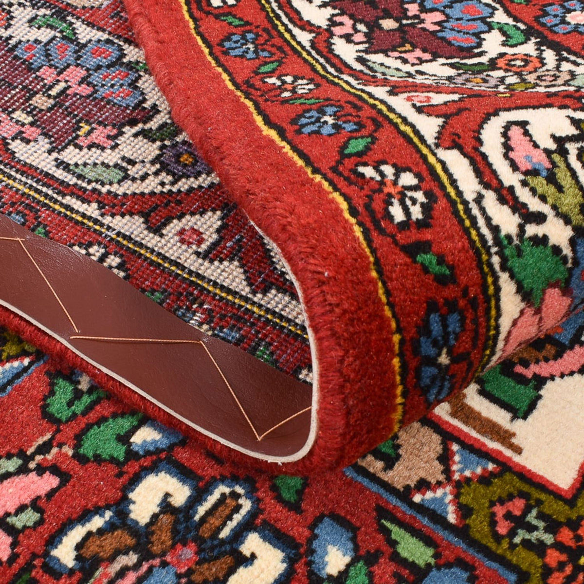 Alfombra persa - Nómada - 196 x 133 cm - multicolor