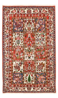 Alfombra persa - Nómada - 204 x 130 cm - multicolor