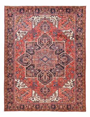 Alfombra persa - Nómada - 327 x 246 cm - rojo