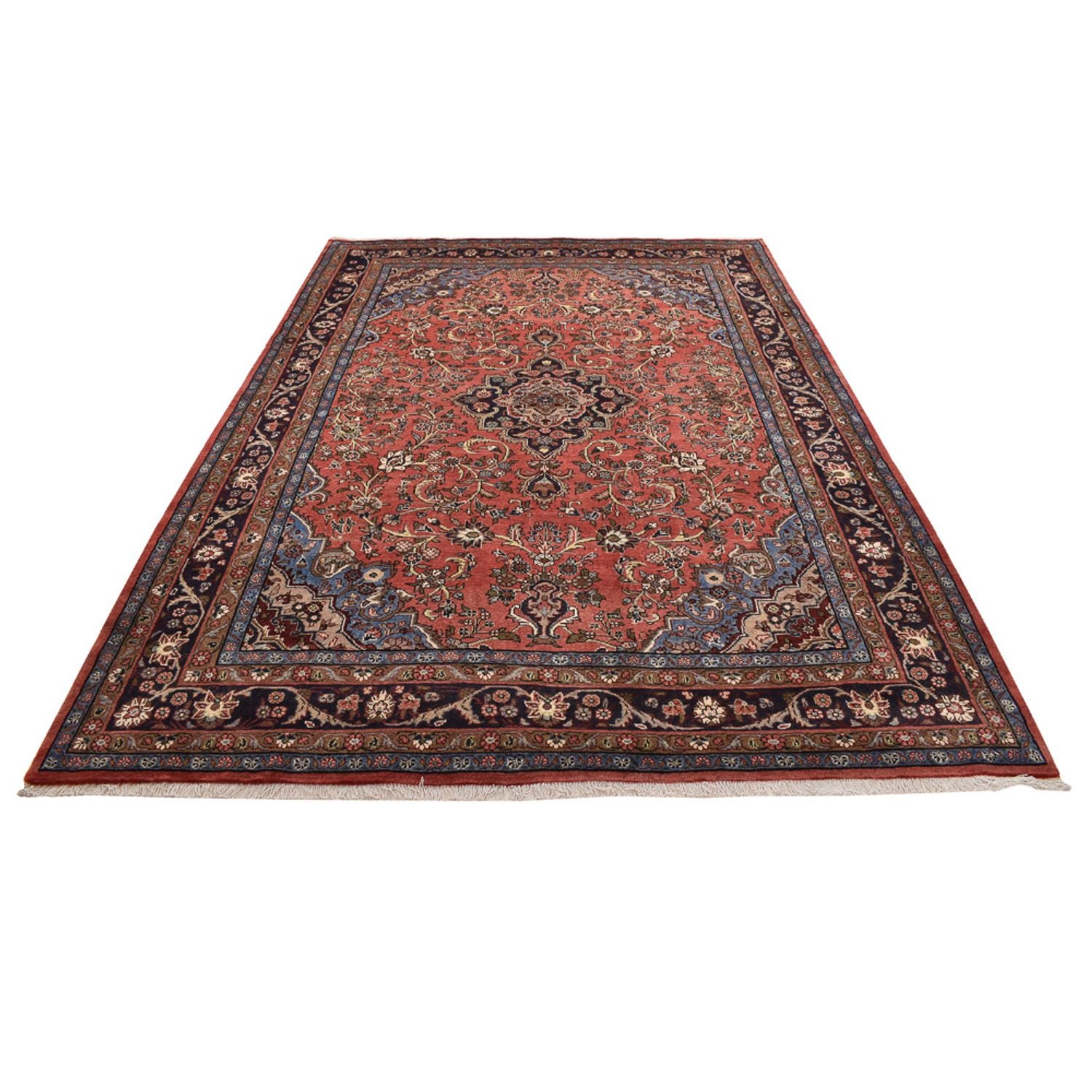 Alfombra persa - Nómada - 300 x 212 cm - rojo claro