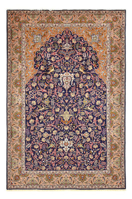 Alfombra Persa - Tabriz - Real - 299 x 197 cm - púrpura