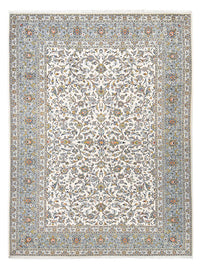 Alfombra persa - Keshan - Real - 332 x 248 cm - gris claro