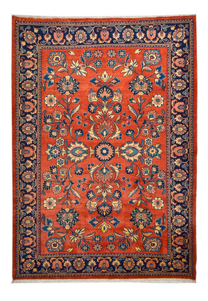 Alfombra persa - Clásica - 302 x 218 cm - rojo