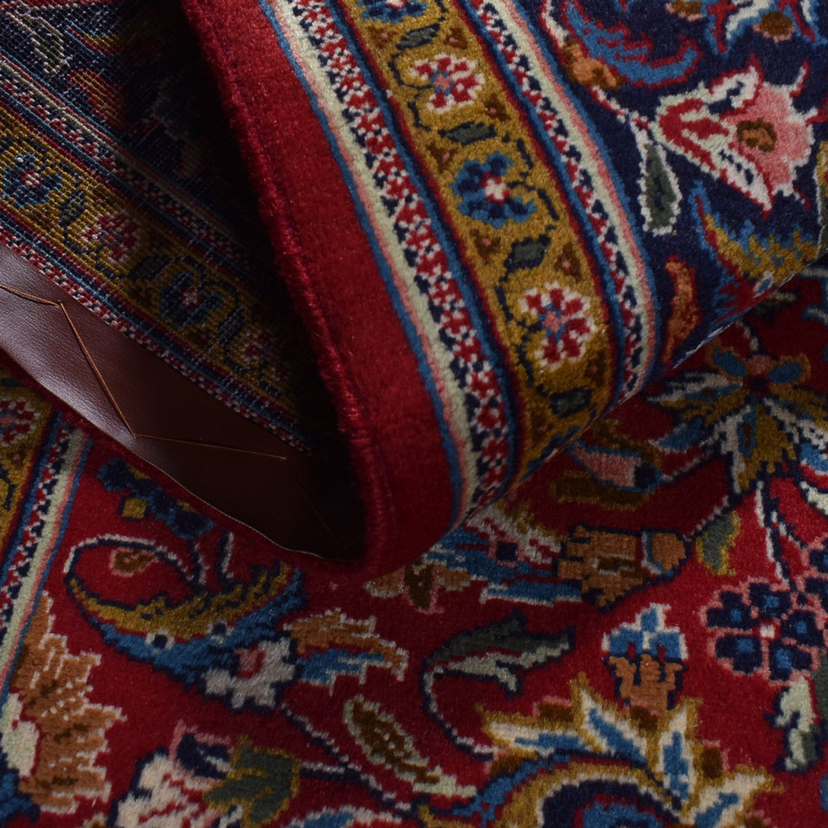 Alfombra persa - Clásica - 302 x 200 cm - rojo oscuro