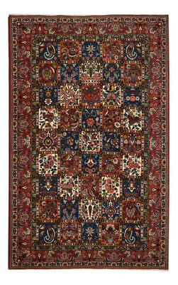 Alfombra persa - Nómada - 313 x 201 cm - rojo oscuro