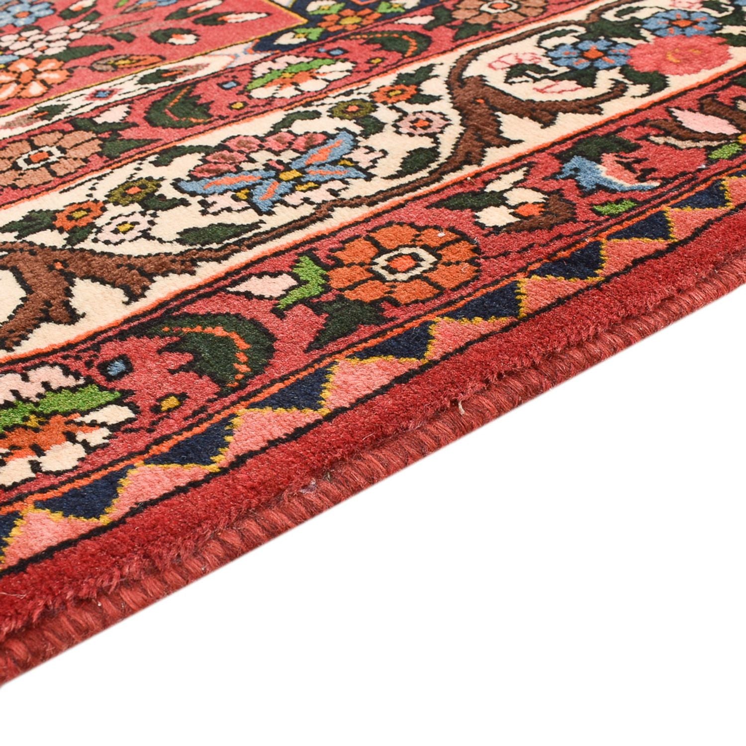 Alfombra persa - Nómada - 199 x 137 cm - multicolor