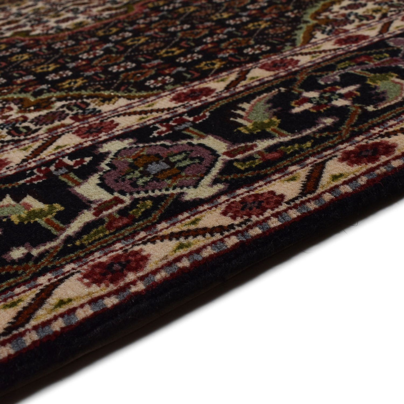 Alfombra Persa - Tabriz - Real - 202 x 150 cm - marrón oscuro
