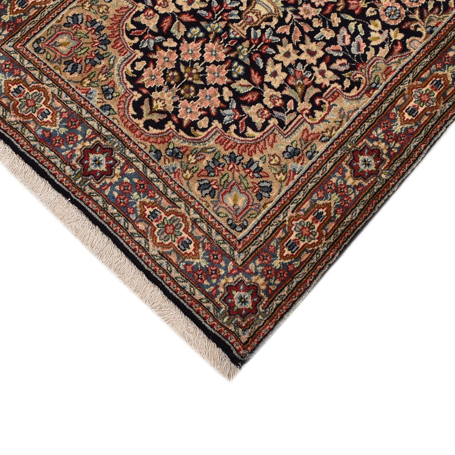 Alfombra de pasillo Alfombra persa - Real - 413 x 78 cm - beige claro