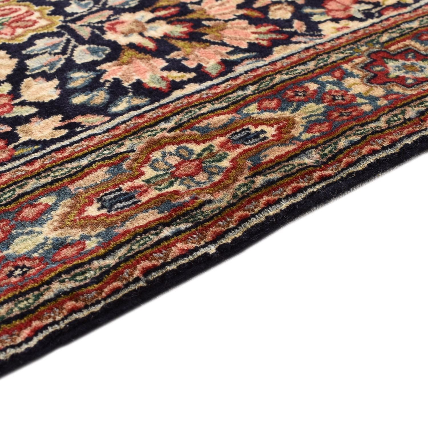 Alfombra de pasillo Alfombra persa - Real - 413 x 78 cm - beige claro