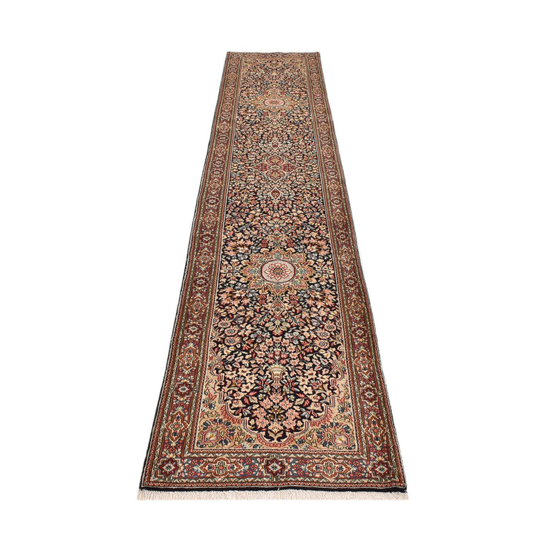 Alfombra de pasillo Alfombra persa - Real - 413 x 78 cm - beige claro