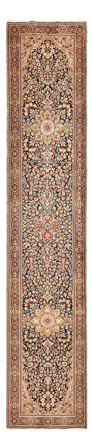 Alfombra de pasillo Alfombra persa - Real - 408 x 82 cm - beige claro